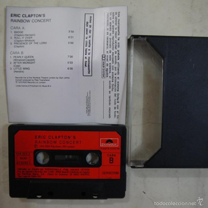 Casetes antiguos: ERIC CLAPTONS - RAINBOW CONCERT - CASETE 1973 - Foto 2