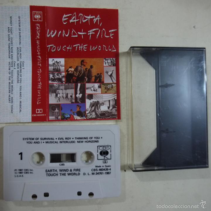 Casetes antiguos: EARTH, WIND & FIRE - TOUCH THE WORD - CASETE 1987 - Foto 1