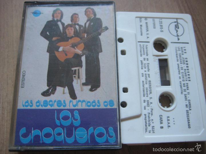 Casetes antiguos: LOS CHOQUEROS las alegres rumbas de... RUMBA marisme&ntilde;os MARFER 1975 - Foto 3