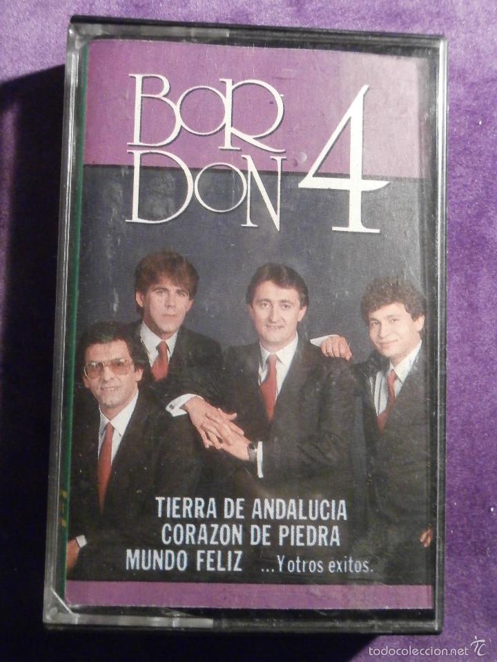 Casetes antiguos: CINTA DE CASSETTE - CASETE - BORDON 4 - AMALGAMA  - 1988 - Foto 1