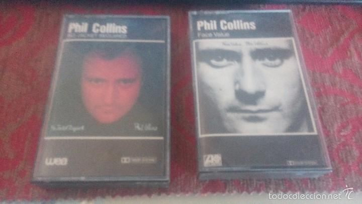 Casetes antiguos: PHIL COLLINS - FACE VALUE  - NO JACKET REQUIRED - Foto 1