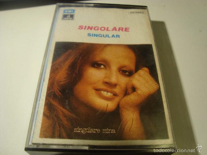 Casetes antiguos: RAR CASSETTE. MINA. SINGULAR. MADE IN SPAIN - Foto 1