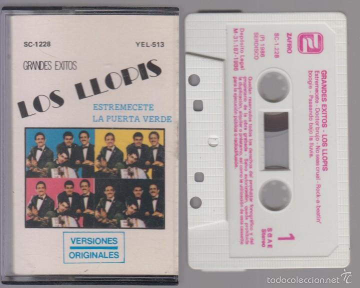Casetes antiguos: Los Llopis cassette Grandes &Eacute;xitos 1986 - Foto 1