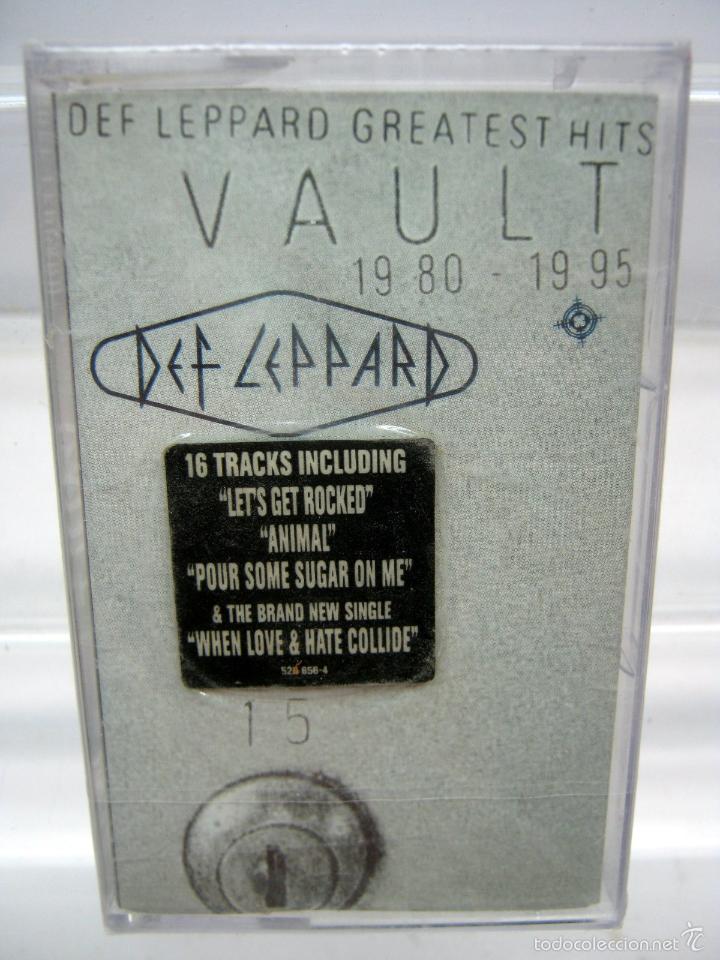 Alte Kassetten: precintado - DEF LEPPARD - greatest hits cassette 1995 HARD ROCK