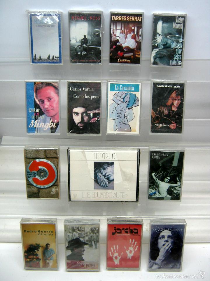 Alte Kassetten: lote 16 cassettes gasolinera 90 precintadas