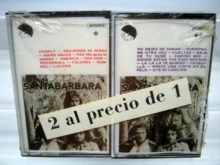 Casetes antiguos: doble cassette raro precintada - Santabarbara - Charly y No dejes de so&ntilde;ar
