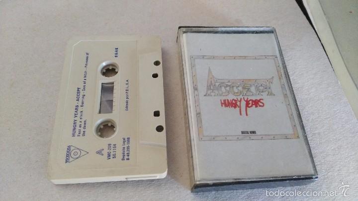 Casetes antiguos: ACCEPT - hungry years - Foto 1
