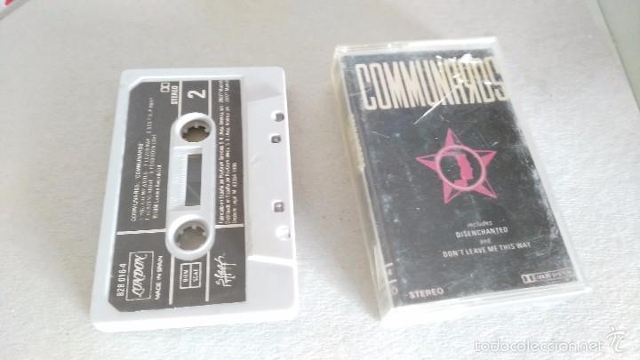 Casetes antiguos: COMMUNARDS - CASSETTE 1986 - Foto 1