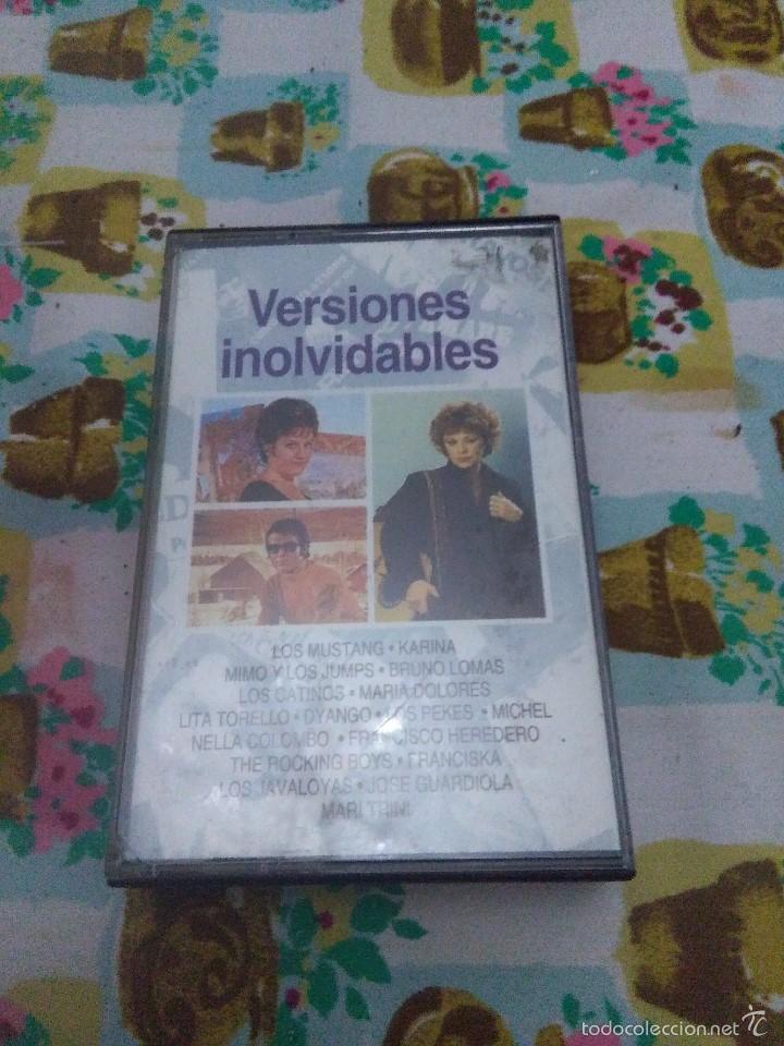Casetes antiguos: VERSIONES INOLVIDABLES. BF1 - Foto 1