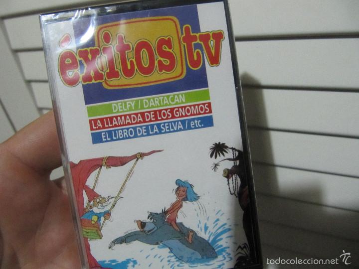 Casetes antiguos: EXITOS TV-DELFY..DARTACAN..LA LLAMADA DE LOS GNOMOS..PRECINTADO - Foto 1