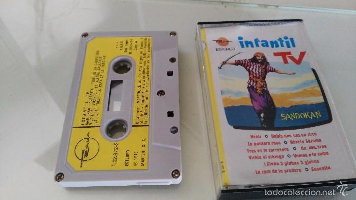 Casetes antiguos: INFANTIL TV - sandokan etc - Foto 1