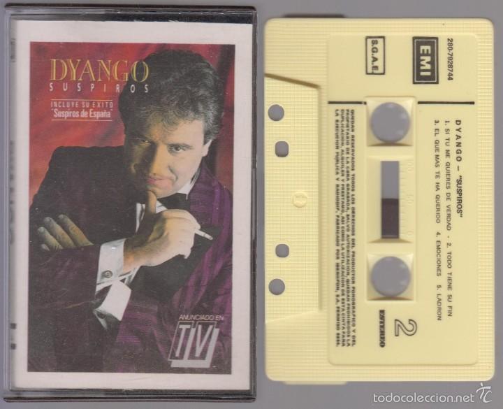 Casetes antiguos: Dyango cassette Suspiros 1989 - Foto 1