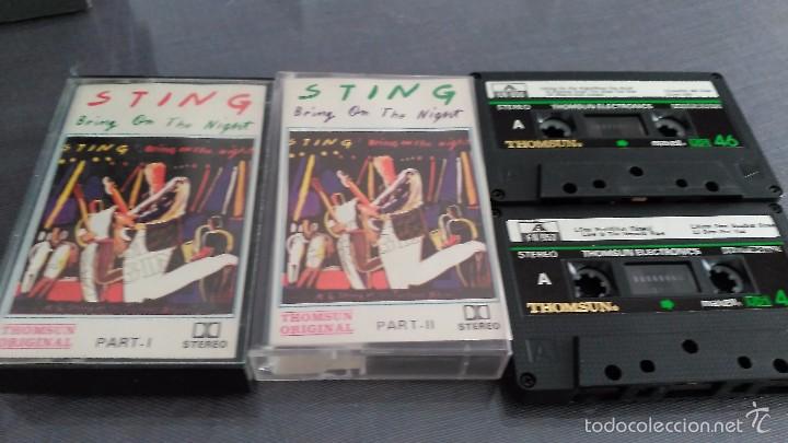 Casetes antiguos: STING - BRING ON THE NIGTH - 2 - Foto 1