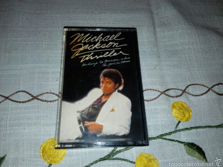 Casetes antiguos: MICHAEL JACKSON. THRILLER. PROBADA.MUY BUEN ESTADO. - Foto 1