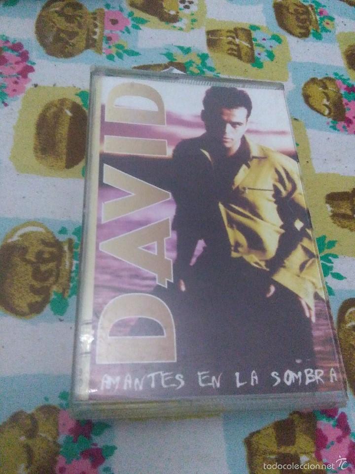 Casetes antiguos: DAVID. AMANTES EN LA SOMBRA. CF2 - Foto 1