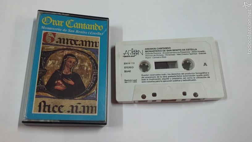 Cassette antiche: Cassette orar cantando monasterio de San Benito Estella - TDKCST1D