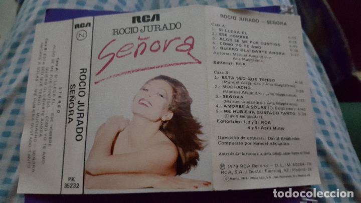 Casetes antiguos: ROCIO JURADO. SE&Ntilde;ORA 1979 - Foto 3