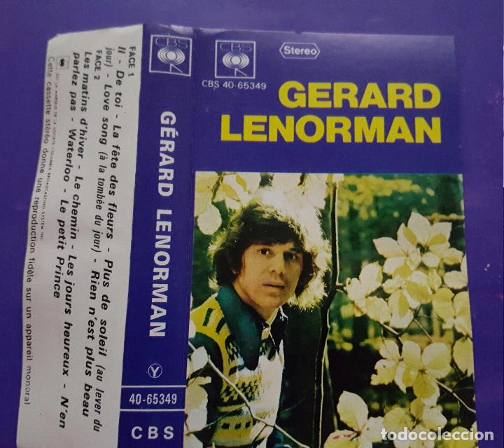 Casetes antiguos: GERARD LENORMAN. IL LE CHEMIN. 1972 - Foto 2