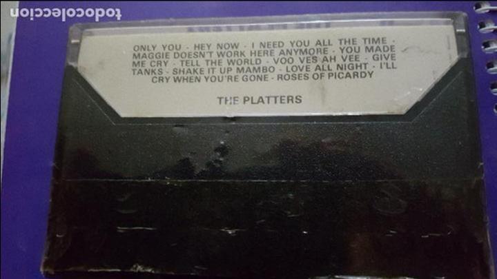 Casetes antiguos: THE PLATTERS. ONLY YOU - Foto 2