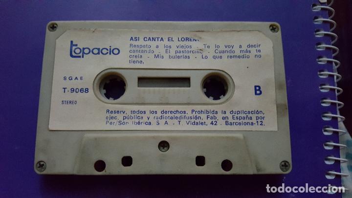 Casetes antiguos: AS&Iacute; CANTA EL LORE&Ntilde;O - Foto 2