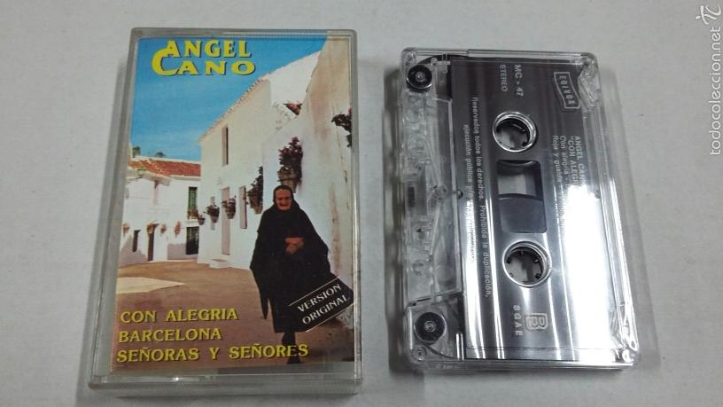 Cassetes antigas: &Aacute;ngel Cano con alegr&iacute;a - TDKCST1D
