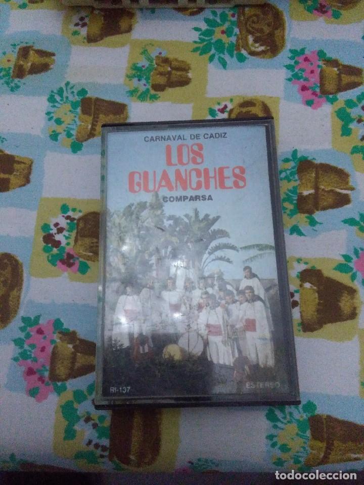 Casetes antiguos: LOS GUANCHES. CARNAVAL DE CADIZ. C3F - Foto 1