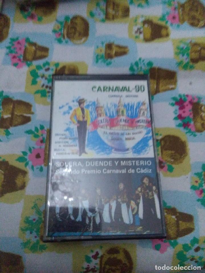 Casetes antiguos: SOLERA, DUENDE Y MISTERIO. CARNAVAL 90. C3F - Foto 1