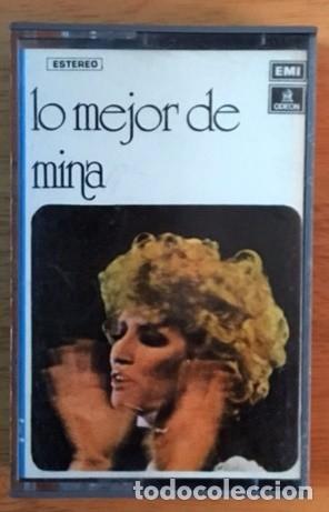 Casetes antiguos: MINA - LO MEJOR DE MINA - 1975 - Foto 1