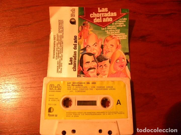 Casetes antiguos: LOS PARRANDEROS-LAS CHORRADAS DEL A&Ntilde;O