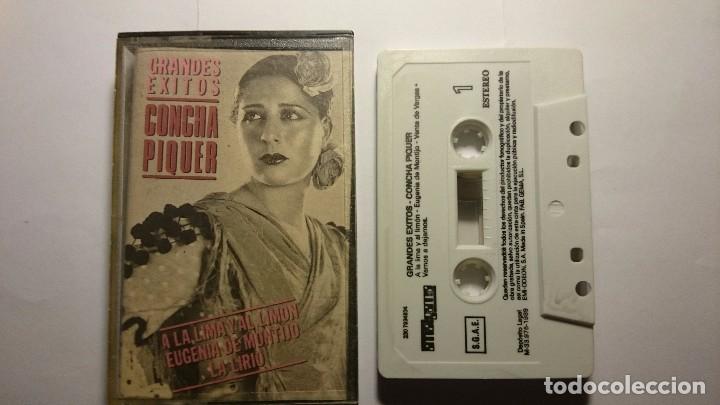 Casetes antiguos: CONCHA PIQUER - GRANDES EXITOS (1989) (CASSETTE) - Foto 1