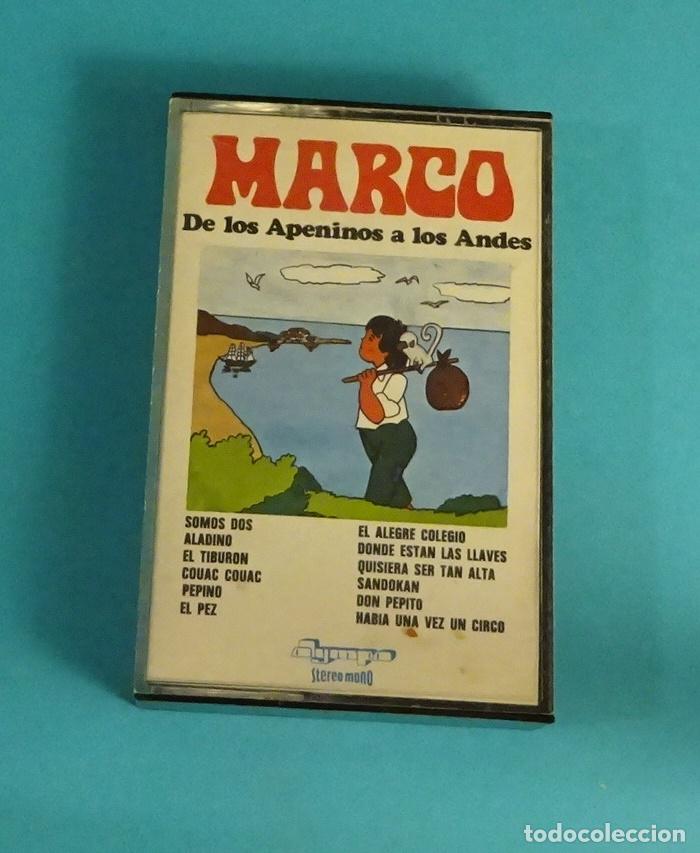 Casetes antiguos: MARCO. DE LOS APENINOS A LOS ANDES - Foto 1