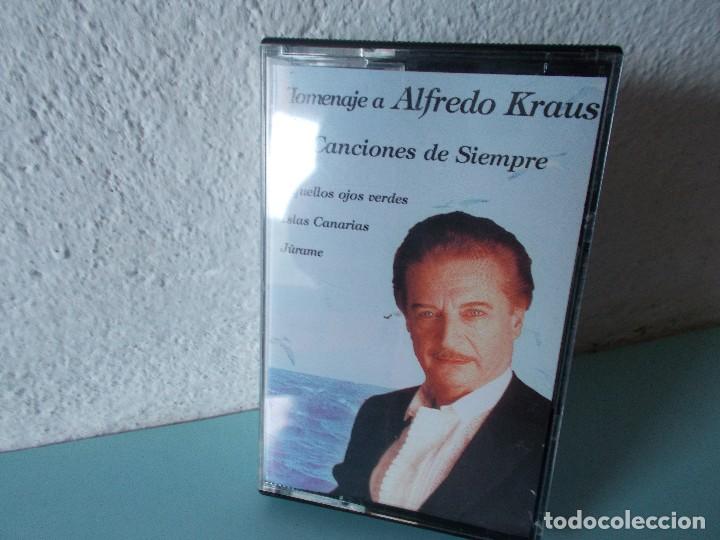 Casetes antiguos: ALFREDO KRAUS Canciones de siempre - Foto 1