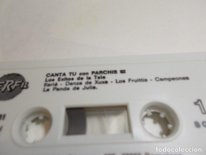 Casetes antiguos: PARCHIS 92 Canta tu - Los &eacute;xitos de la tele - Foto 3