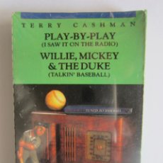 Casetes antiguos: TERRY CASHMAN - PLAY-BY-PLAY - WILLIE, MICKEY & THE DUKE 1990 USA CASETE. Lote 65072335
