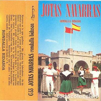 Casetes antiguos: JOTAS NAVARRAS - CASSETTE A&Ntilde;O 1972