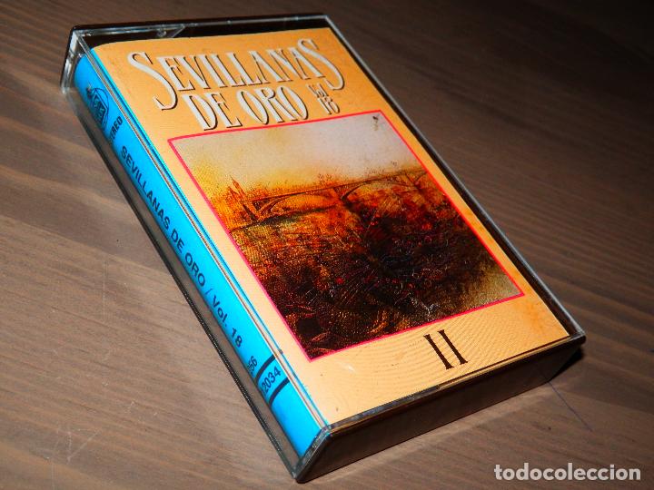 Cassetes antigas: SEVILLANAS DE ORO VOL 18 II 2 HISPAVOX CASETE CINTA SIN PROBAR