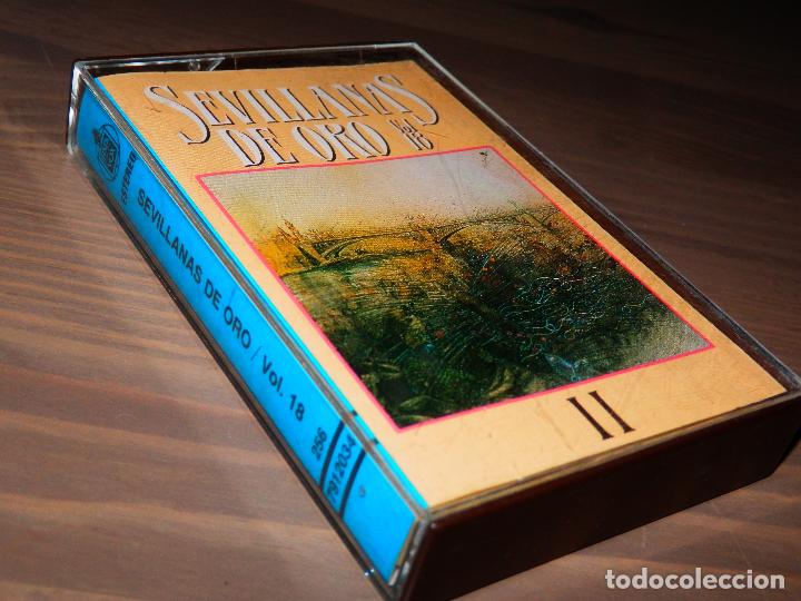 Cassetes antigas: SEVILLANAS DE ORO VOL 18 II 2 CINTA CASETE SIN PROBAR HISPA VOX HISPAVOX