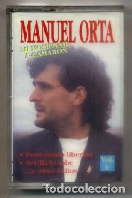 Casetes antiguos: MANUEL ORTA. MI HOMENAJE A CAMARON.  CASE-15207 - Foto 1