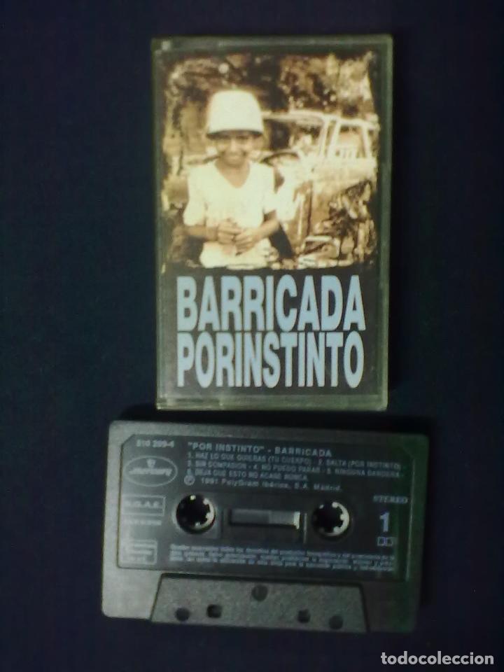 Casetes antiguos: BARRICADA PORINSTINTO - Foto 1
