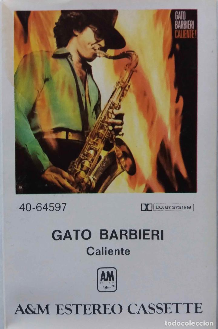 Casetes antiguos: GATO BARBIERI. CALIENTE. CASETE ESPA&Ntilde;A. - Foto 1