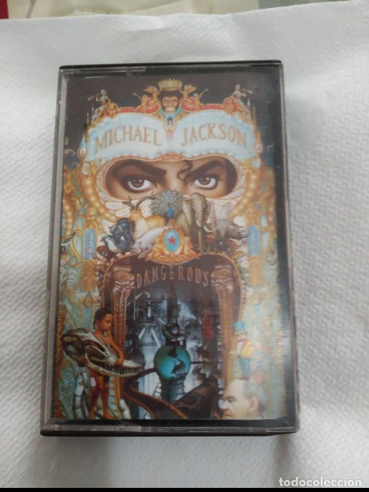 Casetes antiguos: casete michael jackon dangerous 1991 - Foto 1