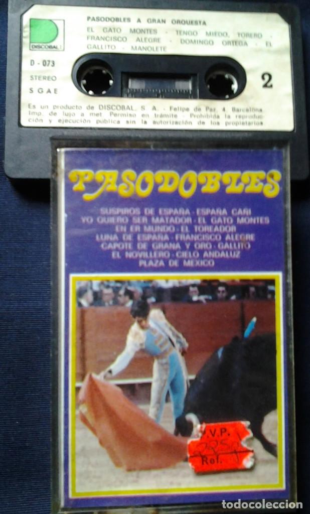 Casetes antiguos: Cinta cassette PASODOBLES - o regrabables - Foto 1
