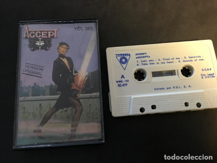 Casetes antiguos: ACCEPT (ACCEPT) CASSETTE 1986 (CAI1) - Foto 1
