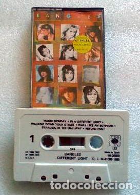 Casetes antiguos: Different Light, de Bangles. Cassette original, edici&oacute;n espa&ntilde;ola. A&ntilde;o 1985. - Foto 1