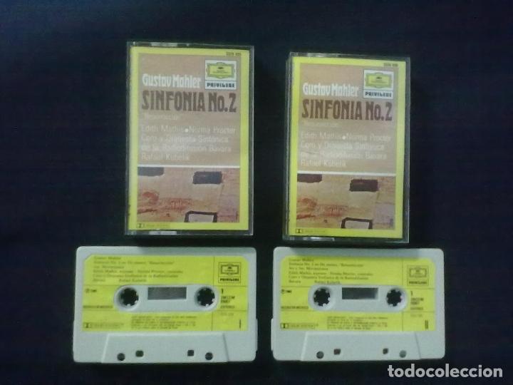 Casetes antiguos: GUSTAV MAHLER SINFONIA N&ordm; 2 - Foto 1
