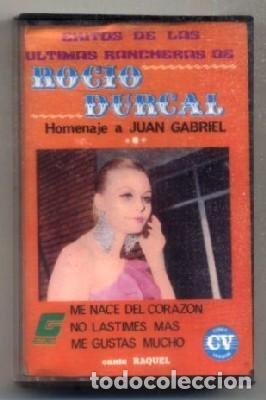 Casetes antiguos: EXITOS DE LAS ULTIMAS RANCHERAS DE ROCIO DURCAL. HOMENAJE A JUAN GABRIEL. CASE-15272