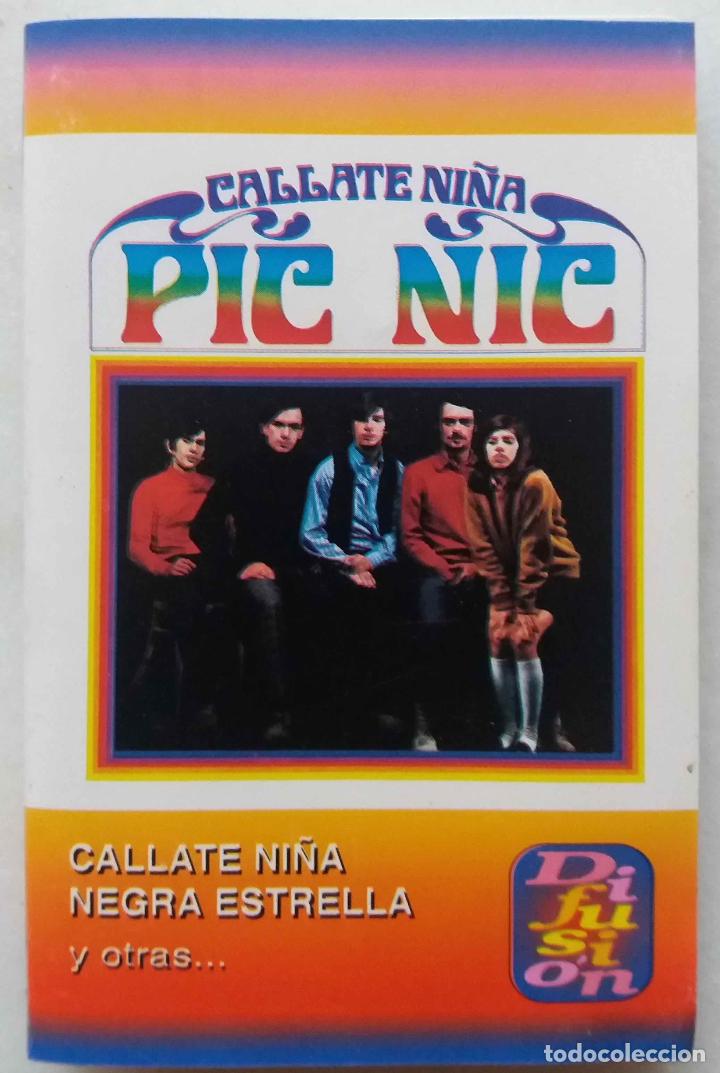 Casetes antiguos: PIC NIC (GRUPO MUSICAL CON JEANETTE, TOTI SOLER...) C&Aacute;LLATE NI&Ntilde;A. CASETE 1994 HISPAVOX