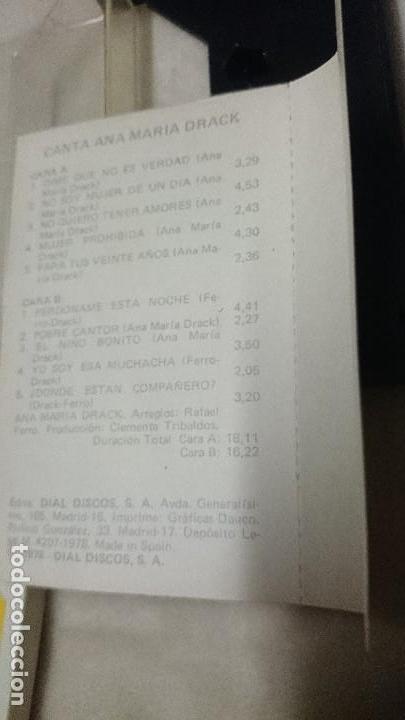 Casetes antiguos: CASETE ANA MARIA DRACK - Foto 2