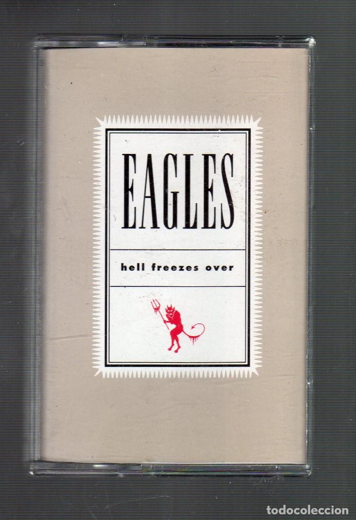 Casetes antiguos: CASSETTE : EAGLES - Hell freezes over - geffen records, 1994 - Foto 1