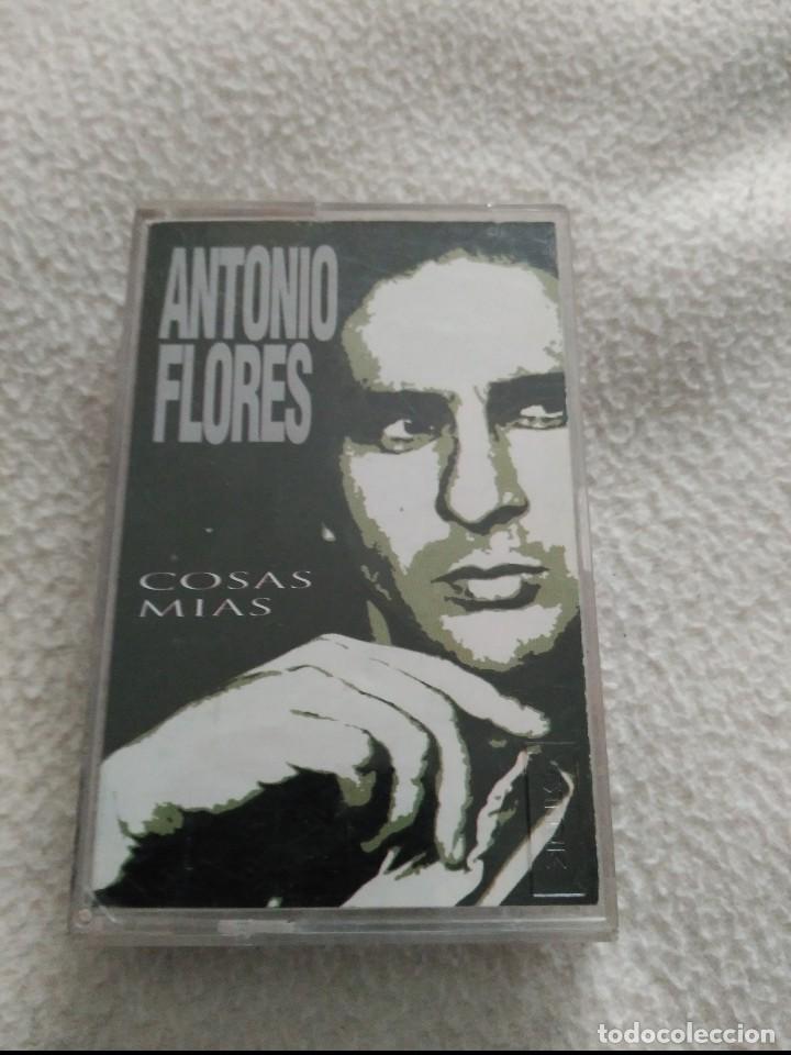 Casetes antiguos: casete antonio flores cosas mias RCA 1995